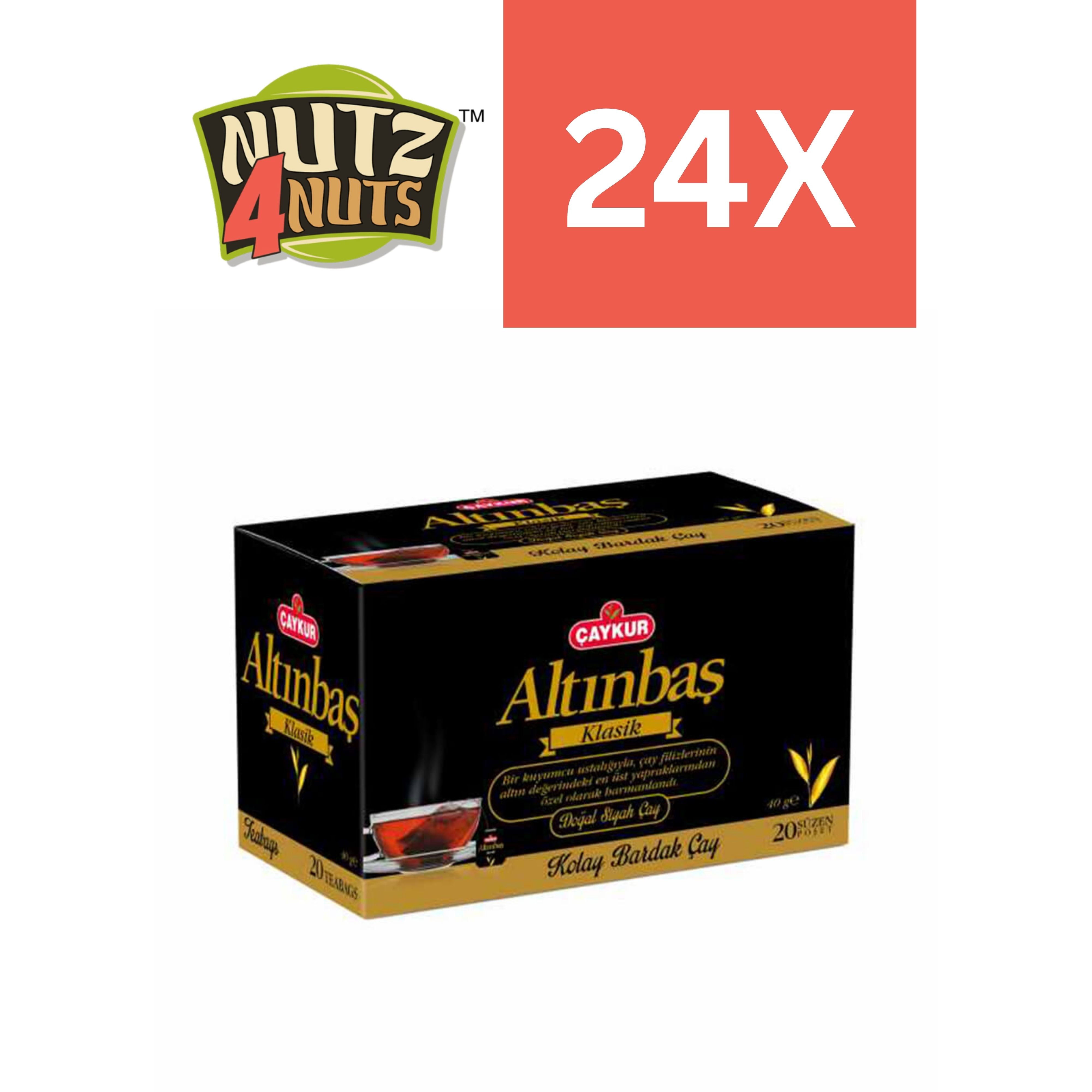Caykur Altinbas Klasik (Black Tea) 24X20 Teabags – Nutz4Nuts
